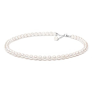 Colier perle naturale albe si argint 45 cm DiAmanti FARW685-G (Argint 925‰ 1,3 g.)